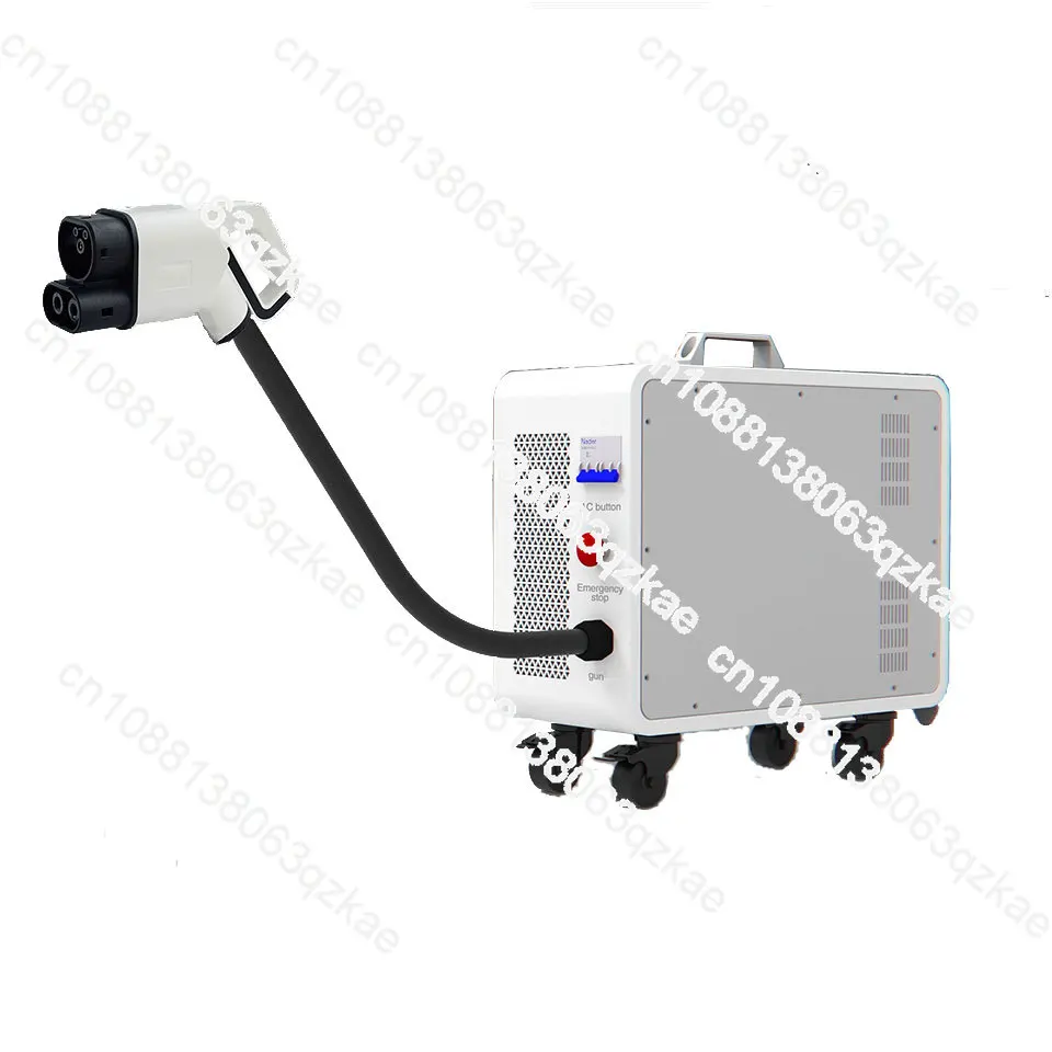 شاحن سيارات كهربائية متنقل بمن - مراجعة Portable Dc Fast Charger 20Kw Ccs2 وسعره