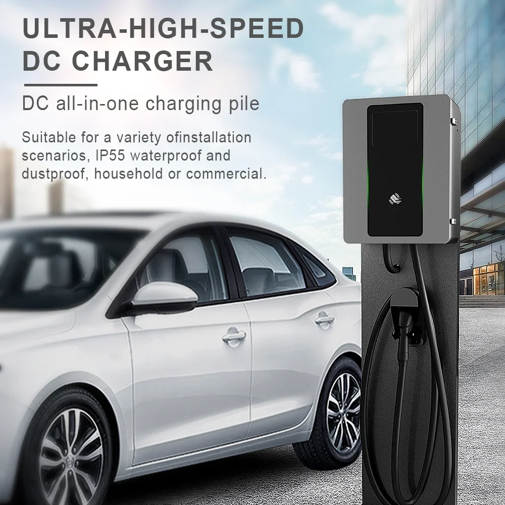 محطة شحن السيارات الكهربائية ب - مراجعة Dc Fast Charger 30Kw Wallbox Commercial وسعره