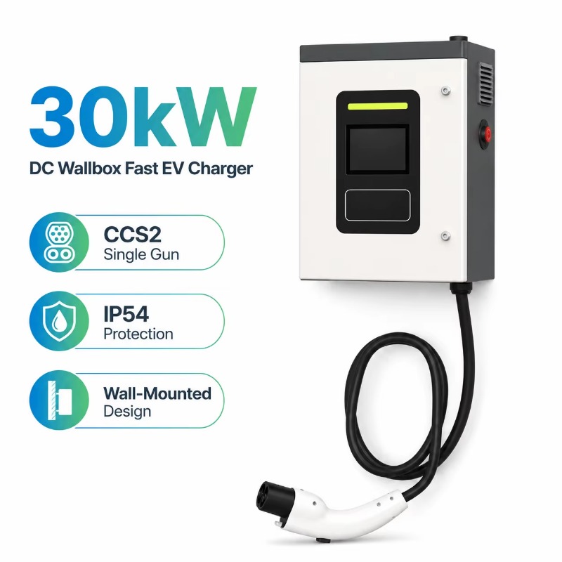 شاحن سيارات كهربائية سريع بتيا - مراجعة Dc Fast Charger 30Kw Wallbox Commercial وسعره